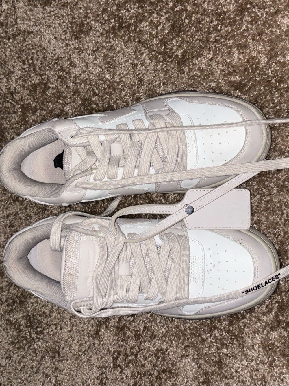 Offwhite out of office Size 4.5 Mens